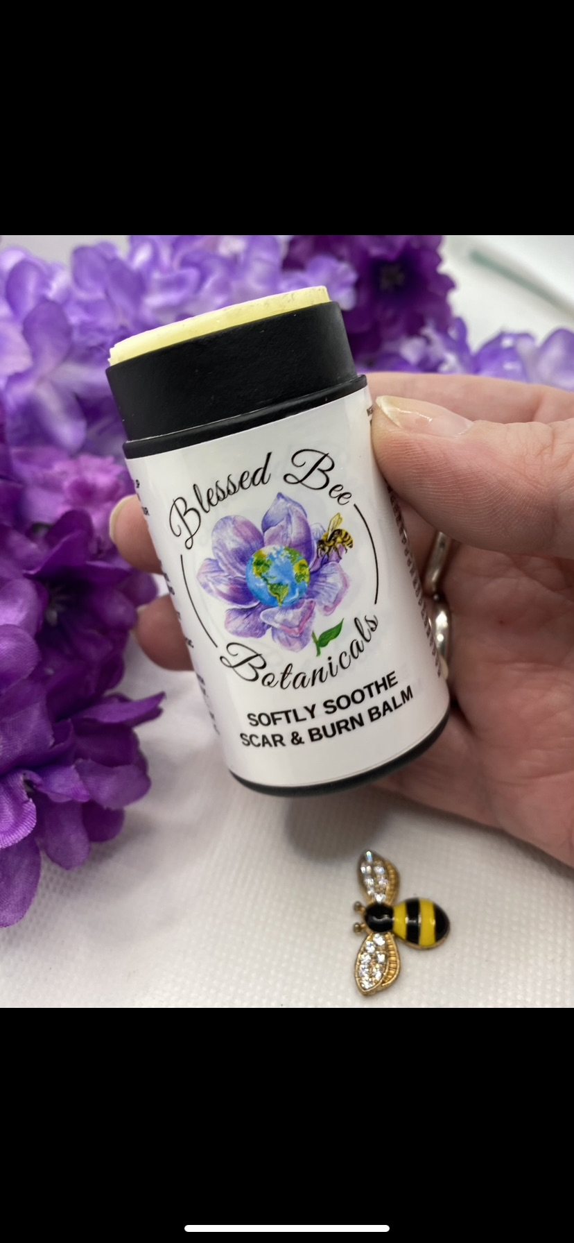 Baume calme d’abeille | Baume à la cire d&#39;abeille biologique pour enfants