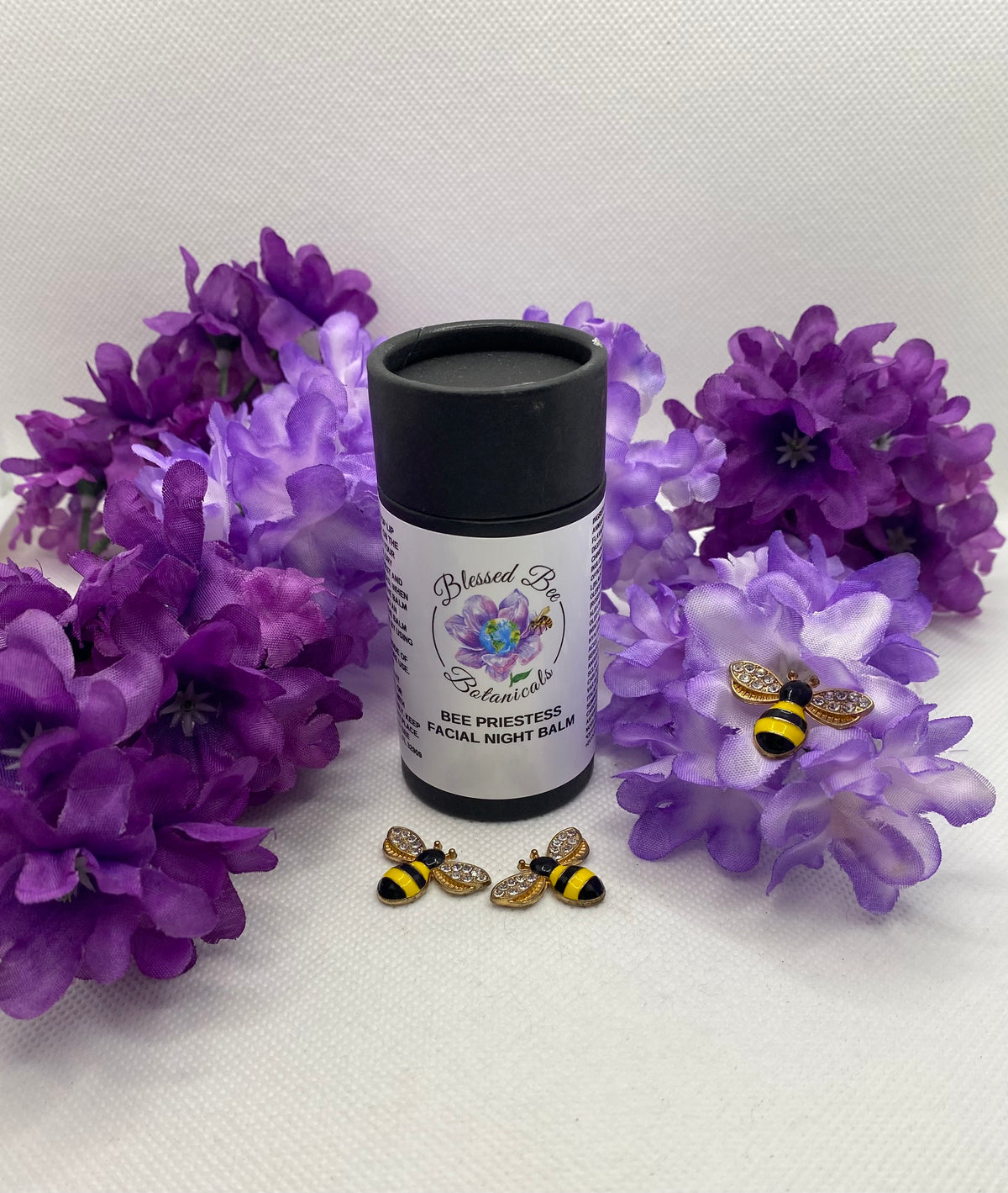 Baume de nuit pour le visage Bee Priestess | Baume Anti-Âge à la Cire d&#39;Abeille Bio