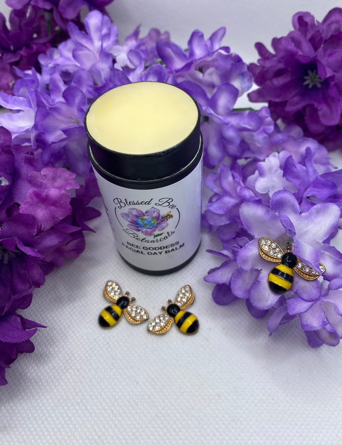 Baume de jour pour le visage Bee Goddess | Baume hydratant à la cire d&#39;abeille biologique