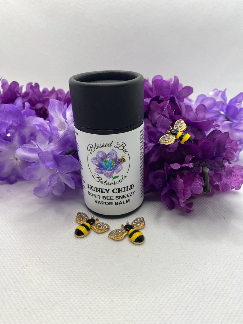 Don't Bee Sneezy Vapor Balm | Organic Children's Cold & Allergy Relief