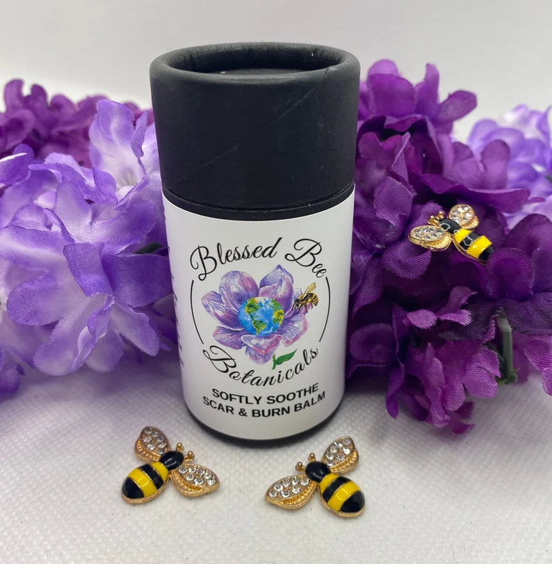 Softly Soothe Burn and Scar Balm | Organic Soothing Skin Balm