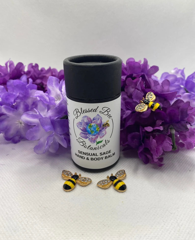 Baume sensuel pour les mains et le corps à la sauge | Baume de soin hydratant 