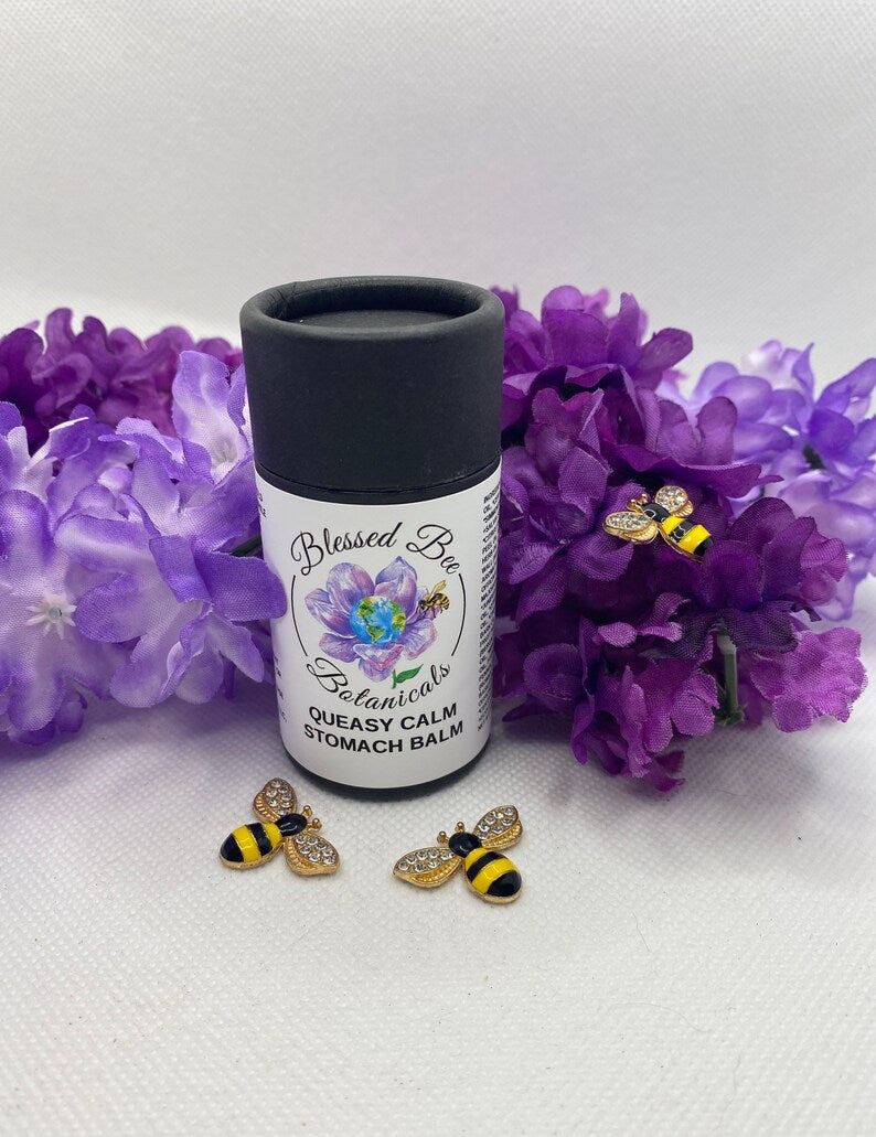 Queasy Calm Stomach Balm | Organic Upset Stomach Relief