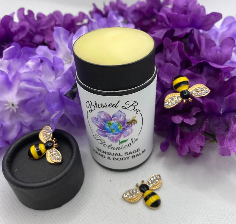 Baume sensuel pour les mains et le corps à la sauge | Baume de soin hydratant 