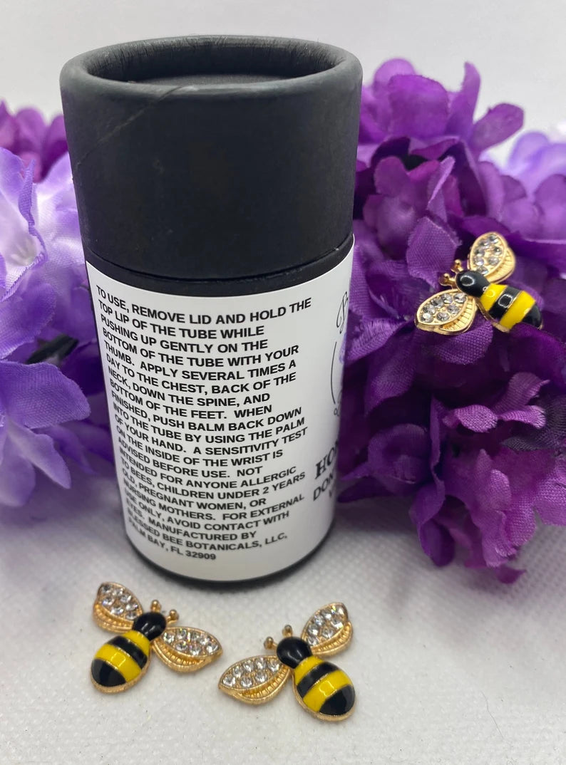 Baume à vapeur Don’t Bee Sneezy | Soulagement biologique du rhume et des allergies pour enfants 