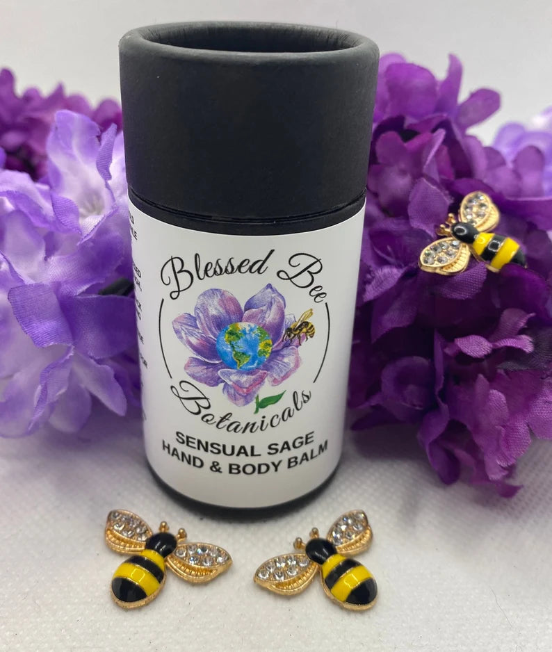 Baume sensuel pour les mains et le corps à la sauge | Baume de soin hydratant 