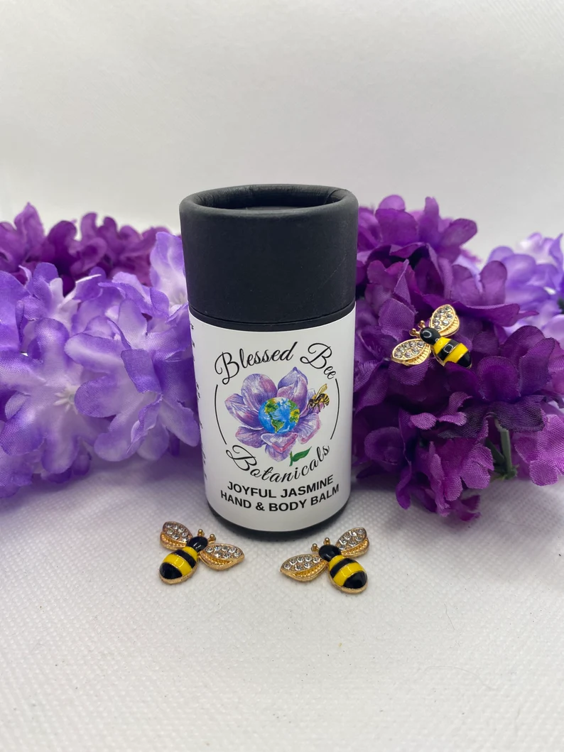 Baume joyeux pour les mains et le corps au jasmin | Soins de la peau hydratants et édifiants