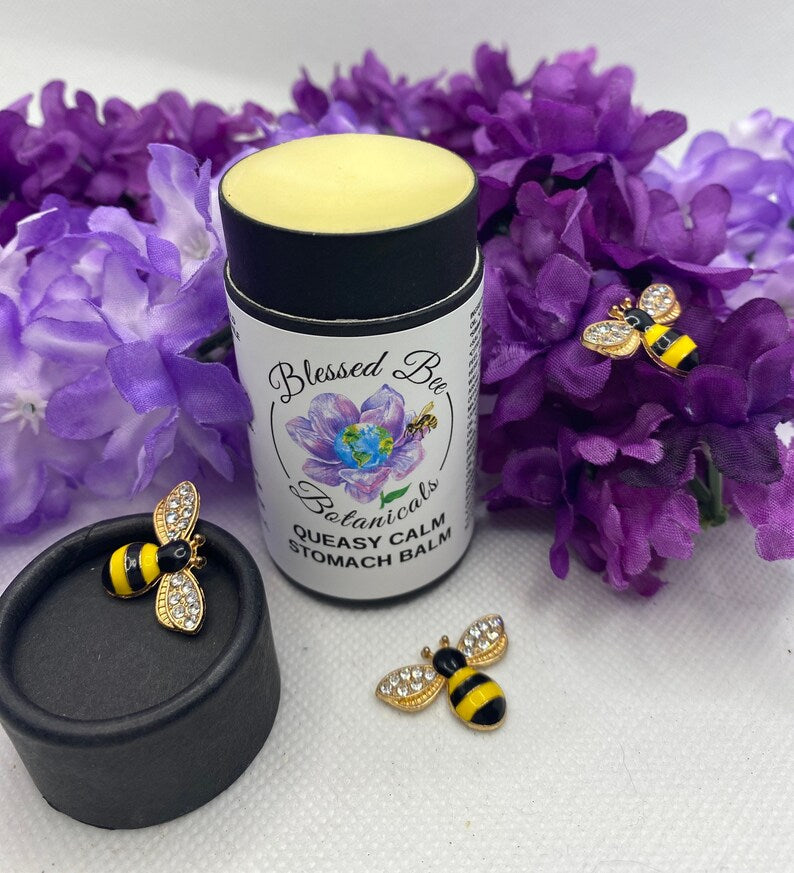 Queasy Calm Stomach Balm | Organic Upset Stomach Relief