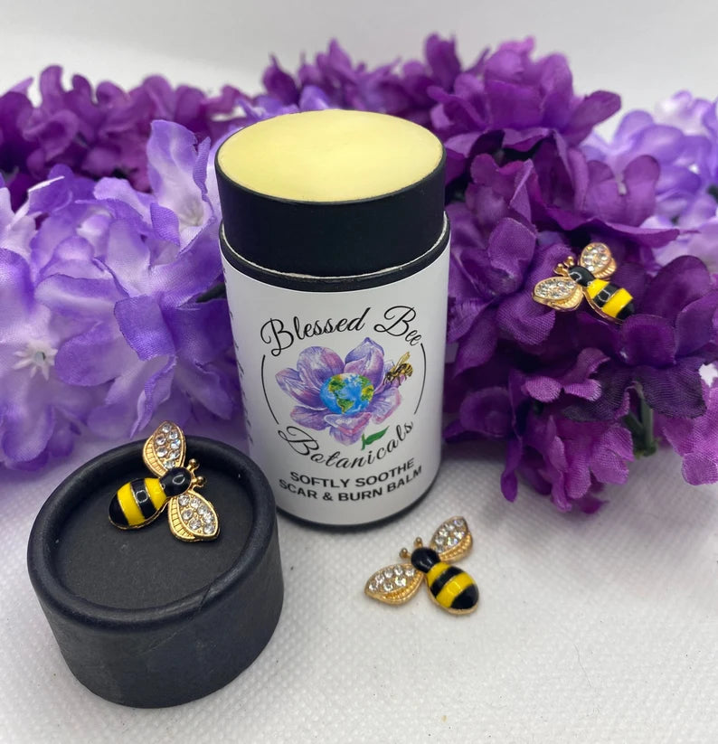 Softly Soothe Burn and Scar Balm | Organic Soothing Skin Balm
