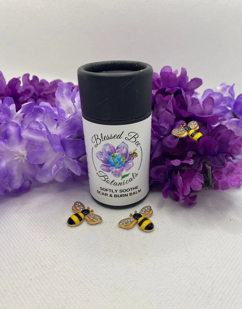 Softly Soothe Burn and Scar Balm | Organic Soothing Skin Balm