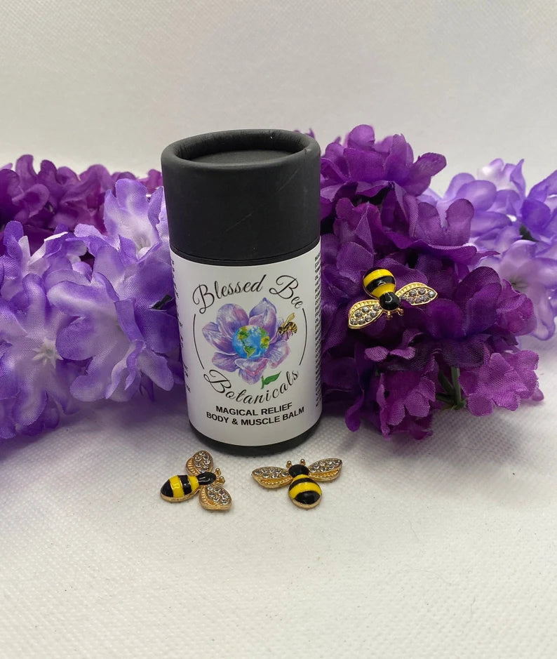 Baume de soulagement magique pour le corps et les muscles | Baume anti-douleur bio 