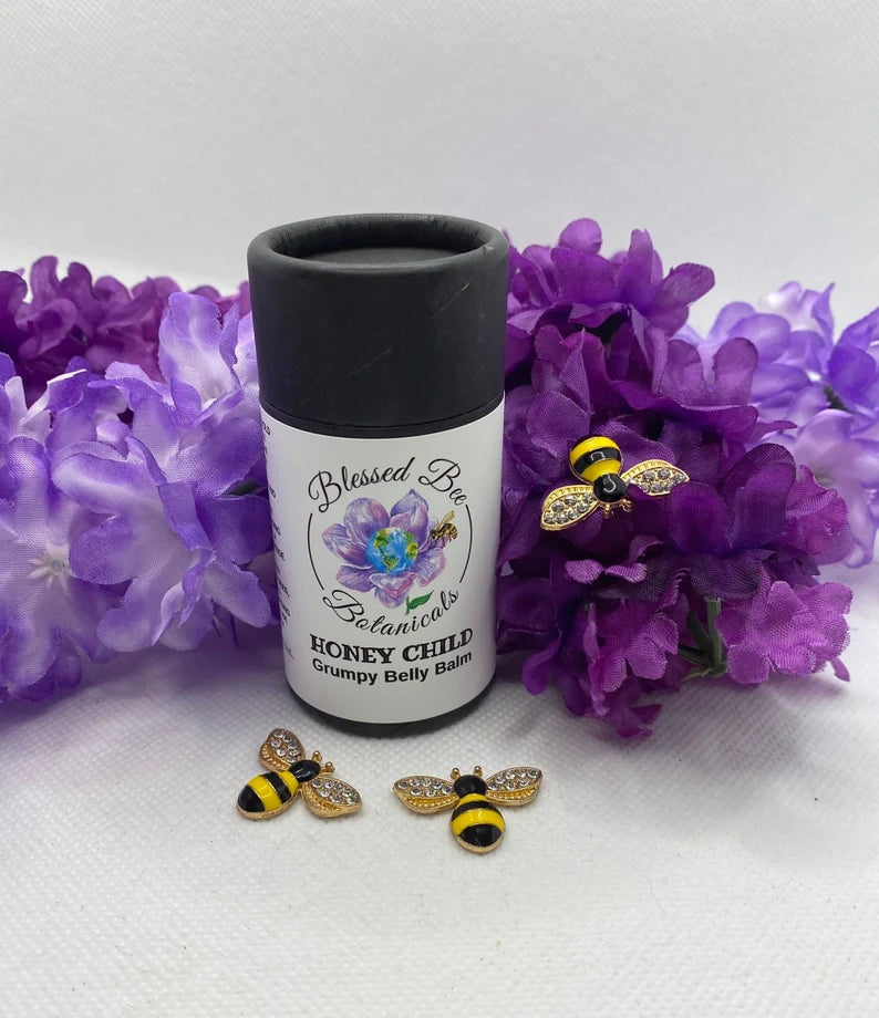 Bálsamo para el vientre gruñón | Alivio orgánico del malestar estomacal para niños